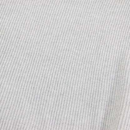 23春夏 リブ ワイド クルーネック プルオーバー / Clean Cottoncash Open Neck LS PO ニット 長袖 ドロップショルダー コットン シルク