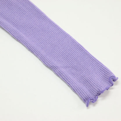 23秋冬 コットン ウール ハイネック リブ プルオーバー / Wool rib HN PO カットソー 長袖 コンパクト ストレッチ