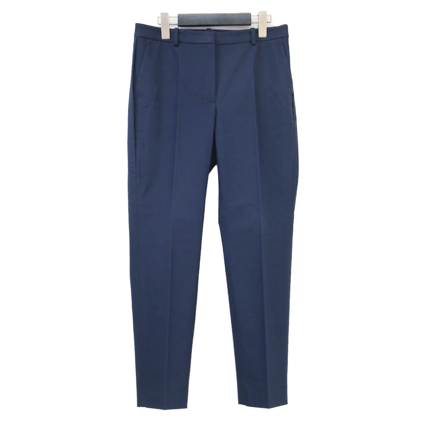 コットン ストレッチ スリムスラックス / STRETCH COTTON SOMI テーパードパンツ センタープレス