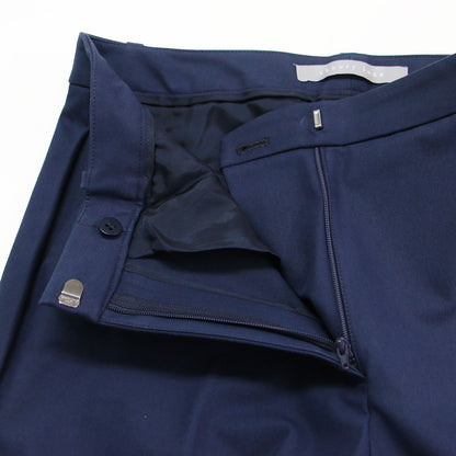 コットン ストレッチ スリムスラックス / STRETCH COTTON SOMI テーパードパンツ センタープレス