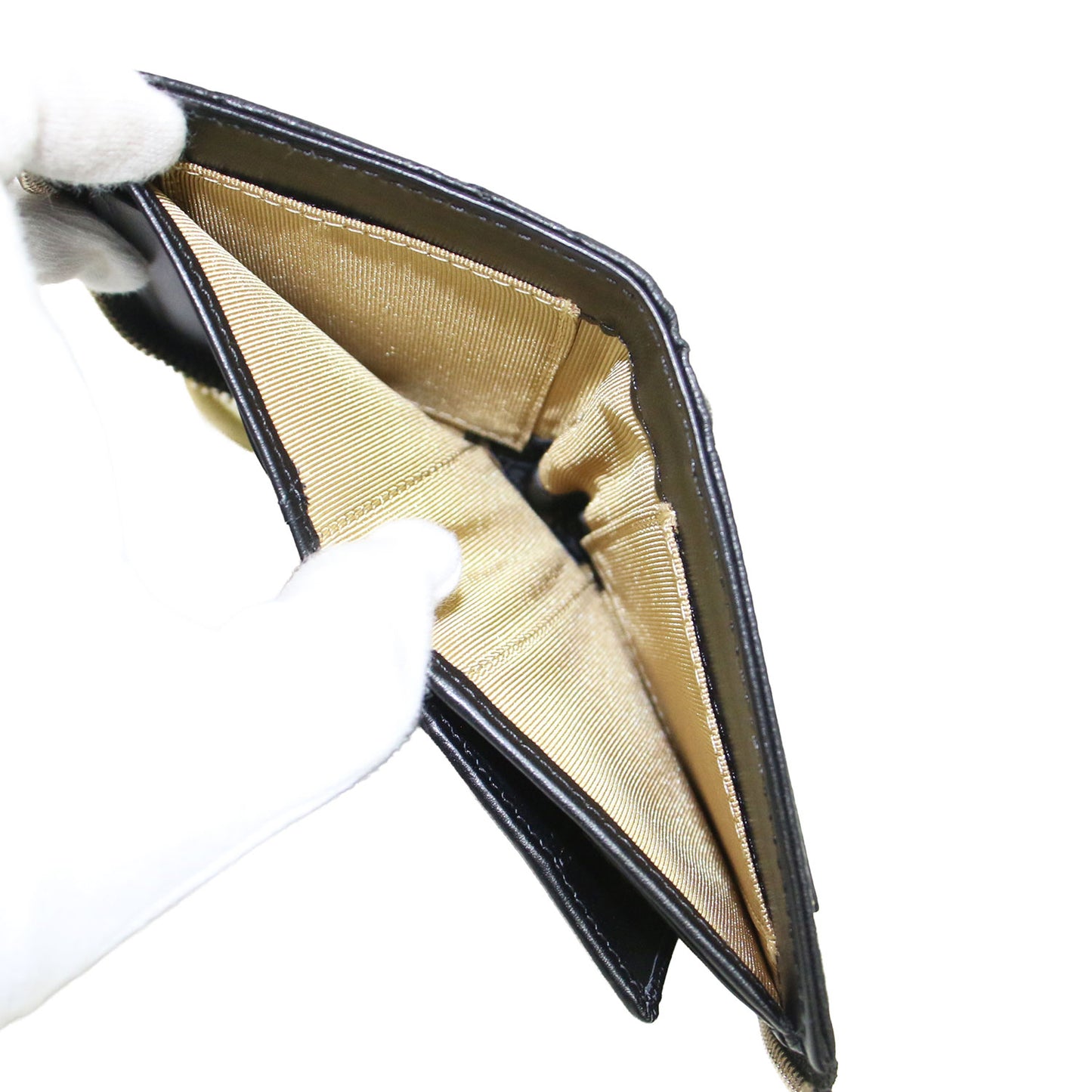 × Ray BEAMS 別注 25春夏 キルティング ウォレット / 財布 二つ折り L字 ファスナー レザー