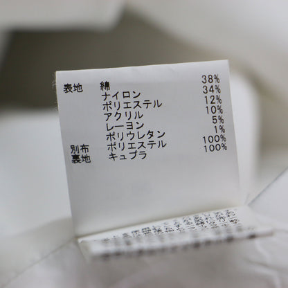 22春夏 ミックスツィードフレア ワンピース / Eternal Line ドレス Aライン ミディ丈 クルーネック ノースリーブ シフォンギャザーバックファスナー