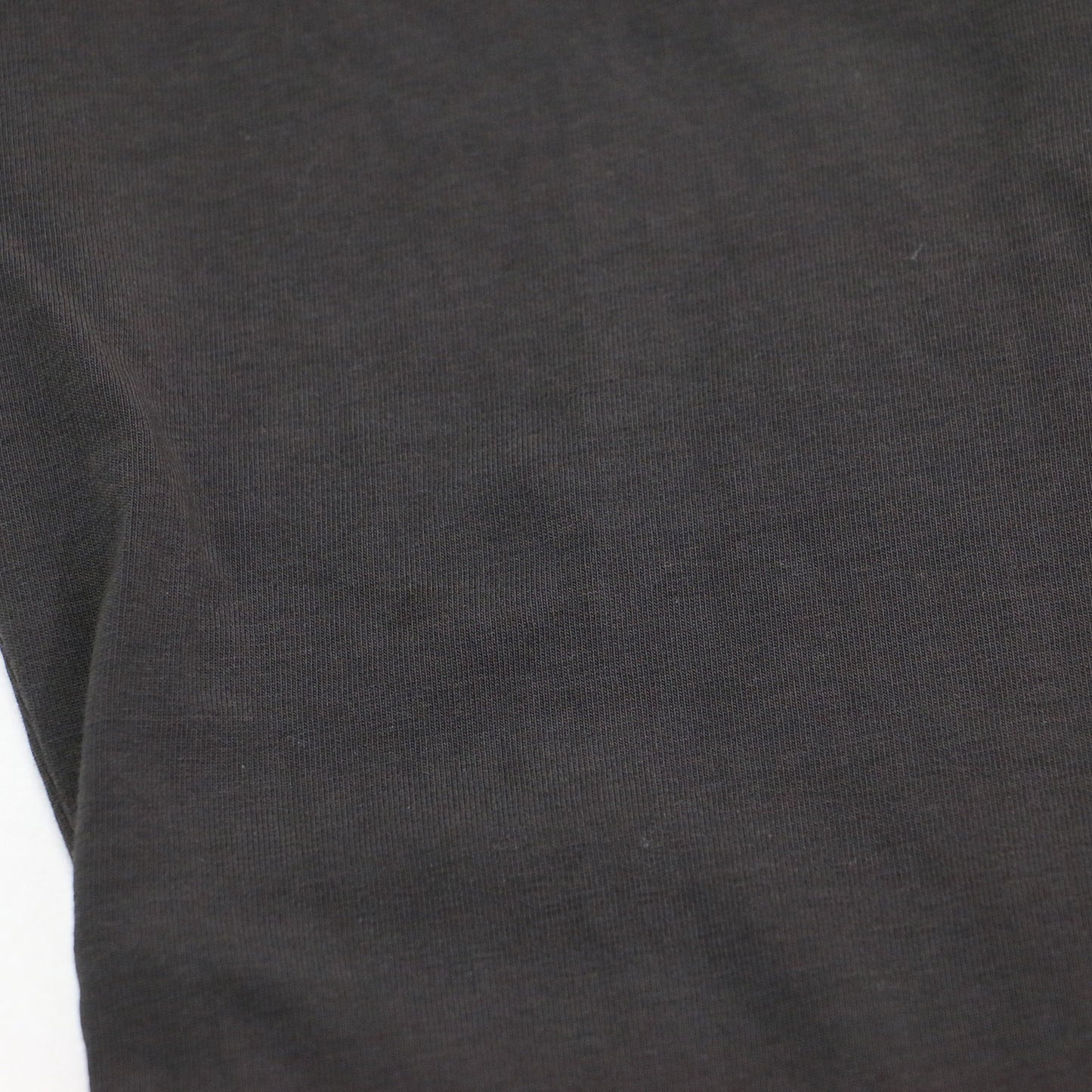 25秋冬 オーガンジーコンビ ロングTシャツ / カットソー プルオーバー 長袖 クルーネック ランダムタック フレアシルエット ストレッチ