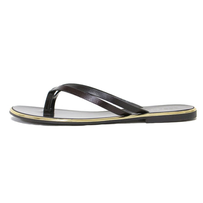 22春夏 ダブルストラップ サンダル / 2strap sandal トング フラット レザー