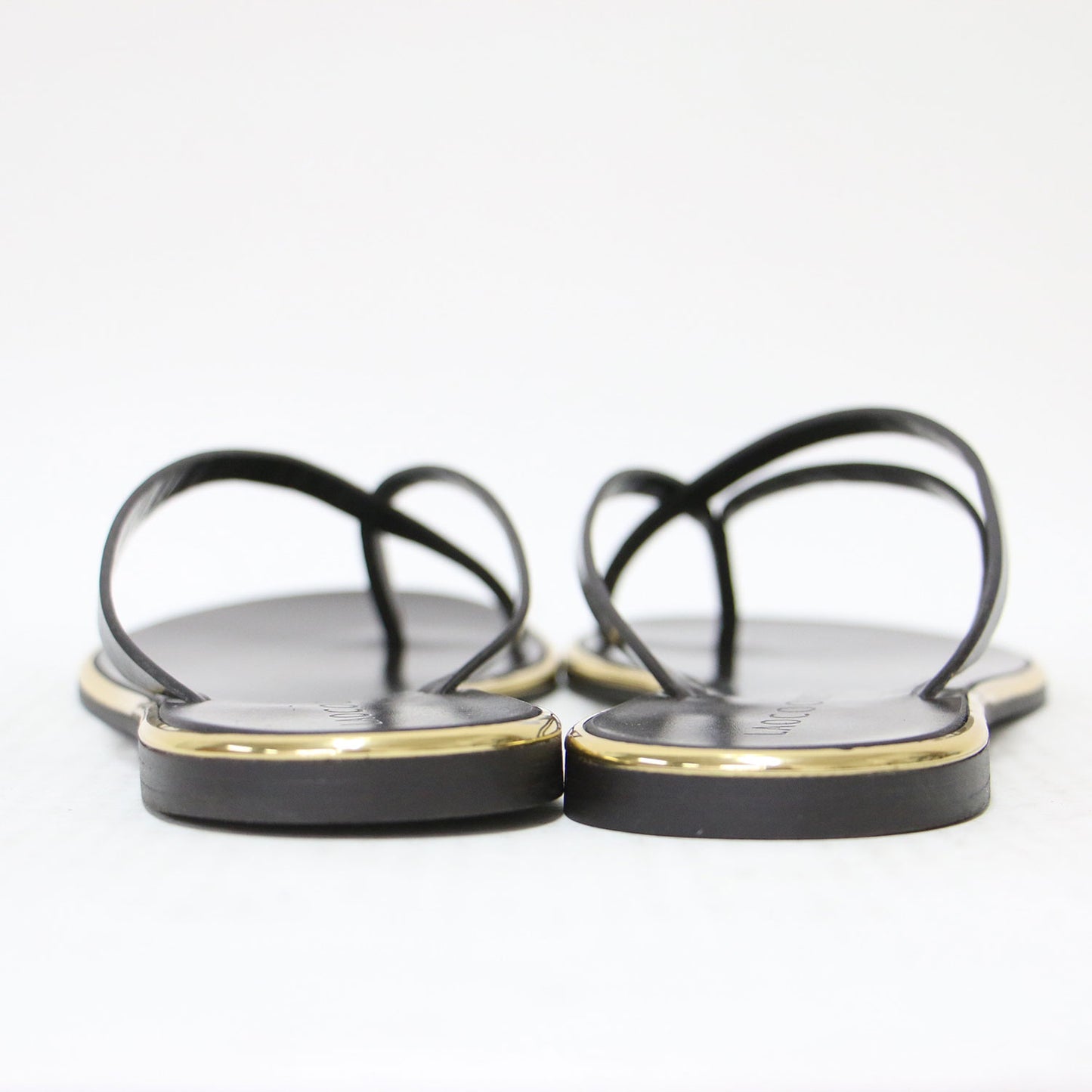 22春夏 ダブルストラップ サンダル / 2strap sandal トング フラット レザー
