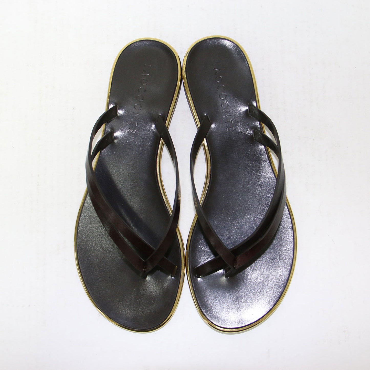 22春夏 ダブルストラップ サンダル / 2strap sandal トング フラット レザー