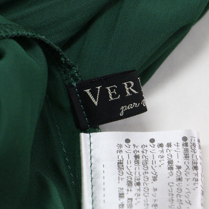 ギャザーノースリーブ ワンピース / ロング クルーネック ベルト付き