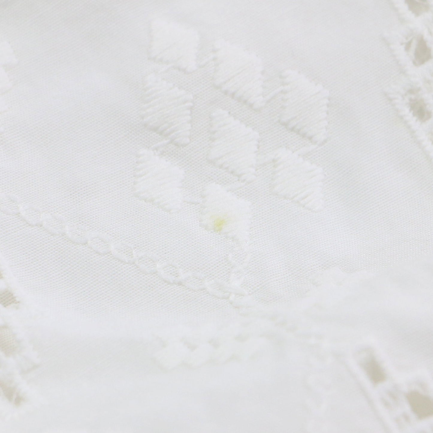YURIE A. 20秋冬 刺繍 ドレス / ワンピース ロング 長袖 ボリュームスリーブ レース リネン