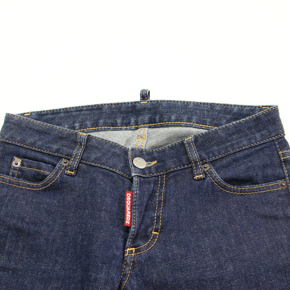 クロップド スキニー デニム パンツ / Jeans B-Icon Jennifer Crop ローライズ ストレッチ コットン