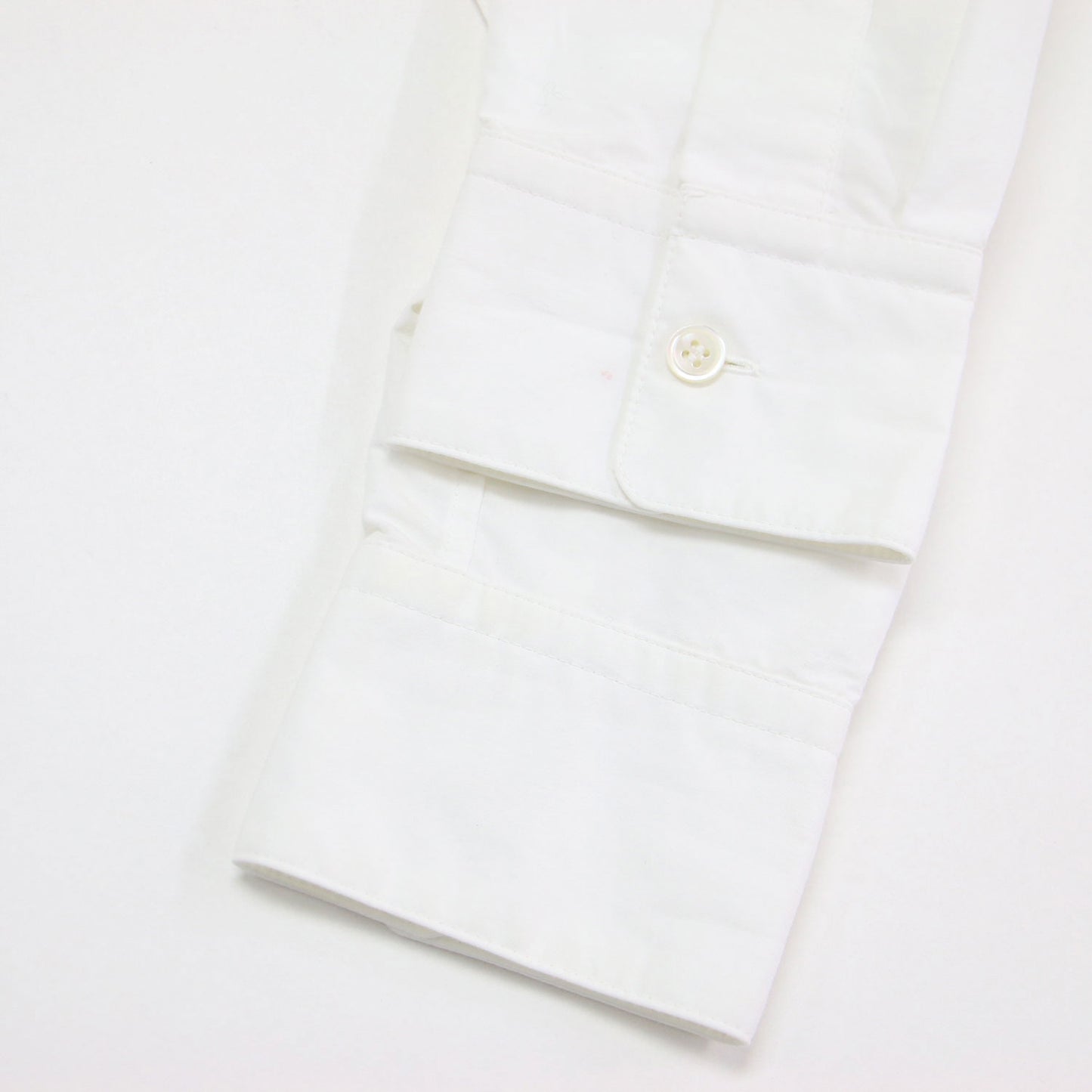 25春夏 メタル カラー シャツ / METAL COLLAR SHIRT クロップド丈 長袖 コットン