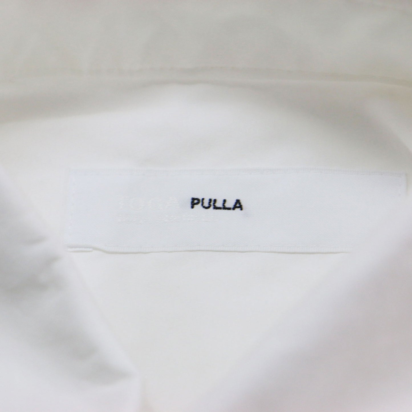 25春夏 メタル カラー シャツ / METAL COLLAR SHIRT クロップド丈 長袖 コットン