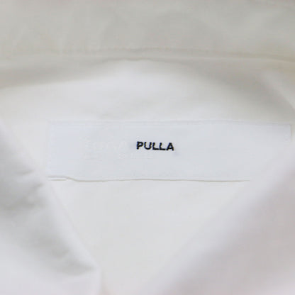 25春夏 メタル カラー シャツ / METAL COLLAR SHIRT クロップド丈 長袖 コットン