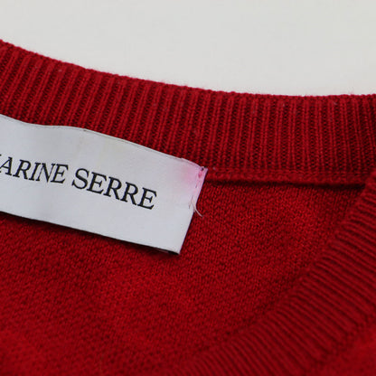 25春夏 ムーンジャガード ニット カーディガン / Moon Jacquard Knit Cardigan 長袖 クルーネック ウール