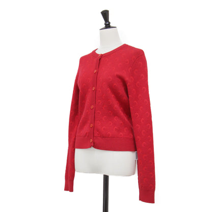 25春夏 ムーンジャガード ニット カーディガン / Moon Jacquard Knit Cardigan 長袖 クルーネック ウール