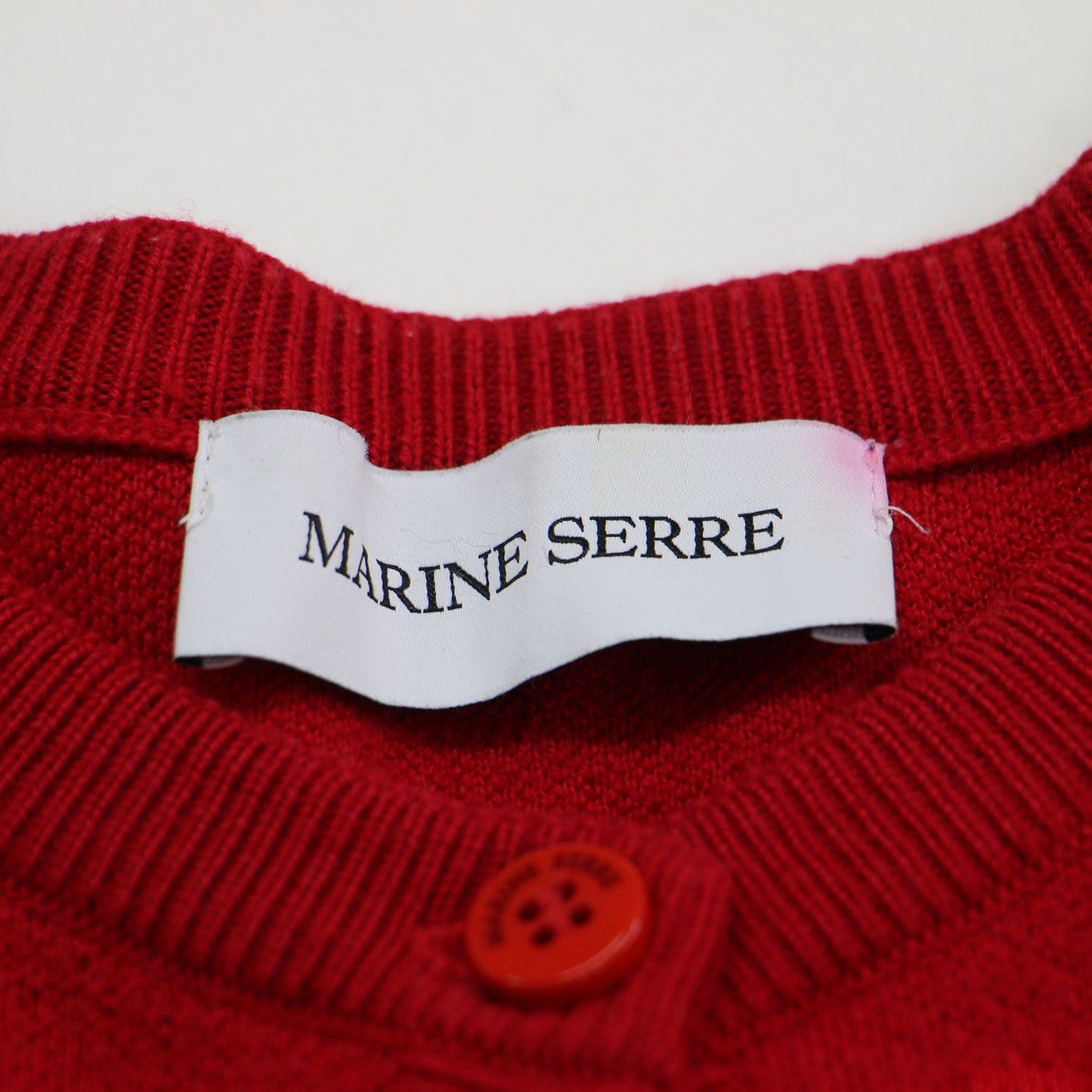 25春夏 ムーンジャガード ニット カーディガン / Moon Jacquard Knit Cardigan 長袖 クルーネック ウール