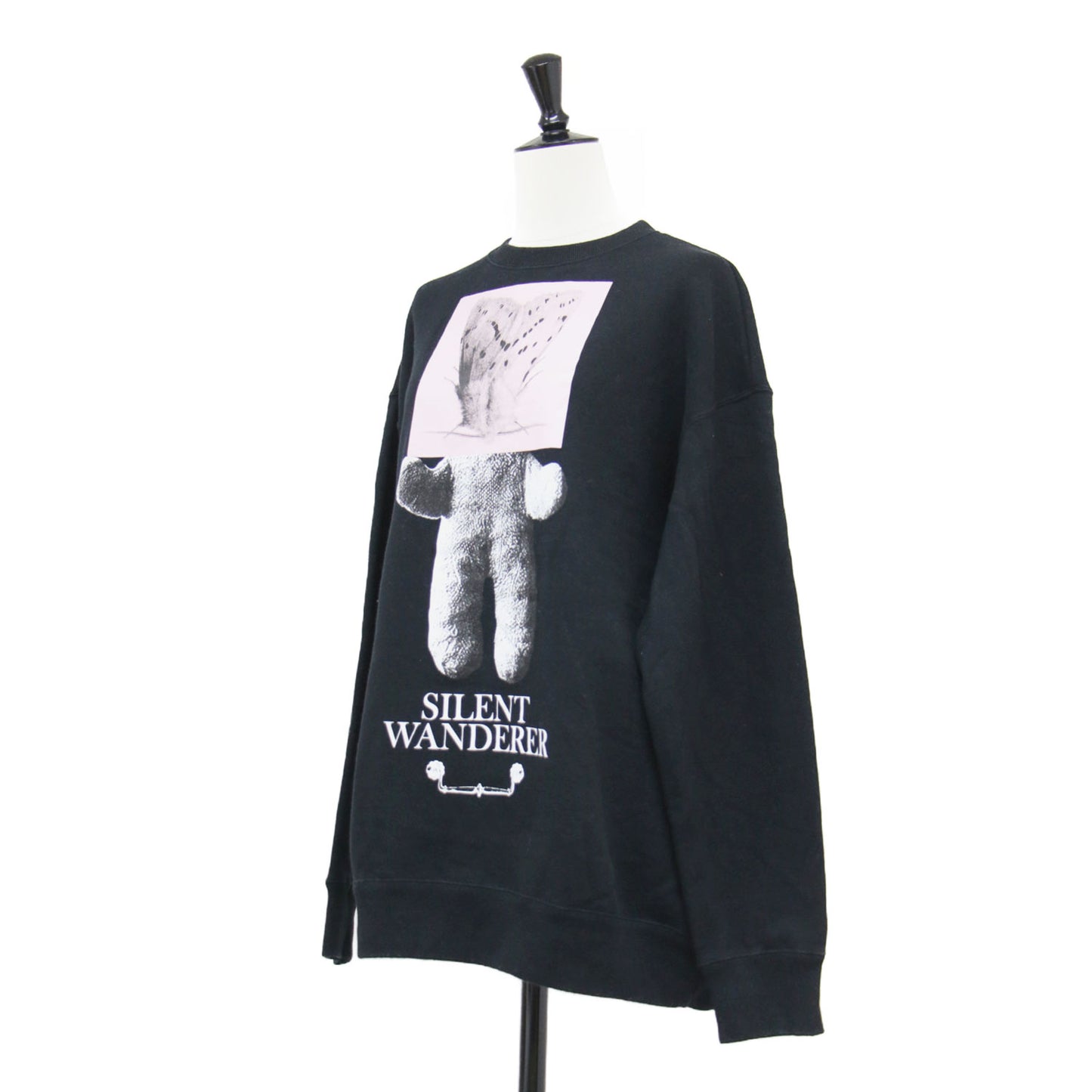 25秋冬 ビッグ プルオーバー スウェット シャツ / BIG SWEAT SILENT WANDERER プリント 裏毛 コットン