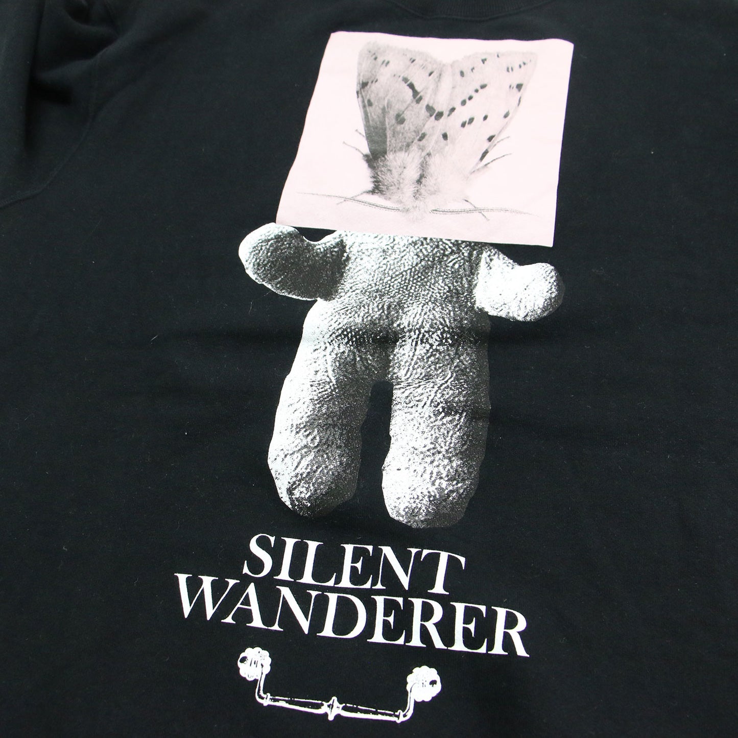 25秋冬 ビッグ プルオーバー スウェット シャツ / BIG SWEAT SILENT WANDERER プリント 裏毛 コットン