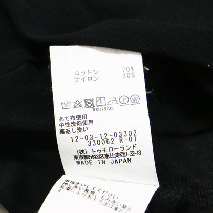 シャイニージャージー タートルネック プルーオーバー / カットソー 長袖 シアー コットン