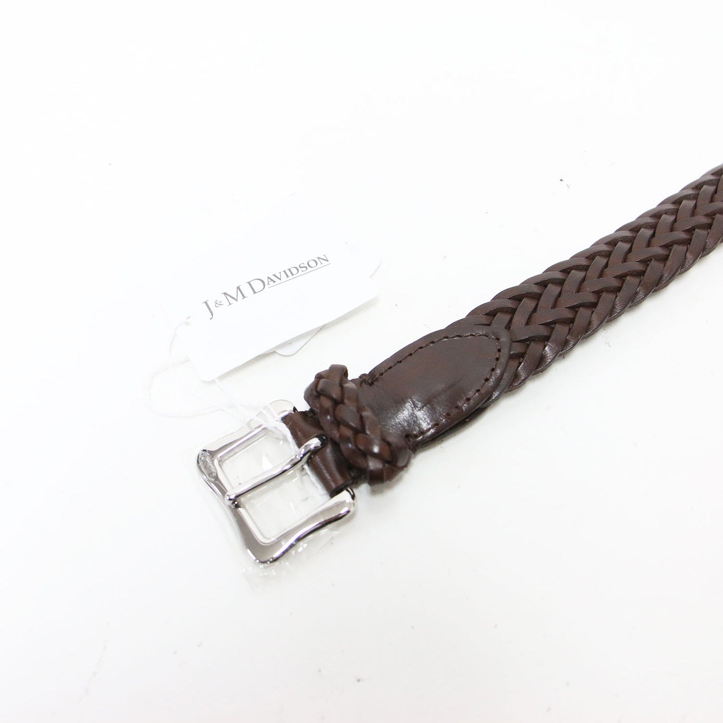 25秋冬 レザー メッシュ ベルト / ENVELPE BUCKLE TIP END 25MM バックル 牛革