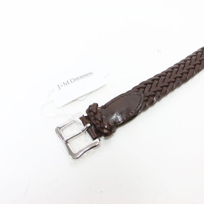 25秋冬 レザー メッシュ ベルト / ENVELPE BUCKLE TIP END 25MM バックル 牛革