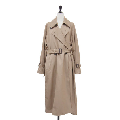 24秋冬 GABARDINE トレンチコート / ロング オーバーサイズ ギャバジン ウール