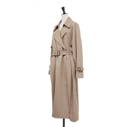 24秋冬 GABARDINE トレンチコート / ロング オーバーサイズ ギャバジン ウール