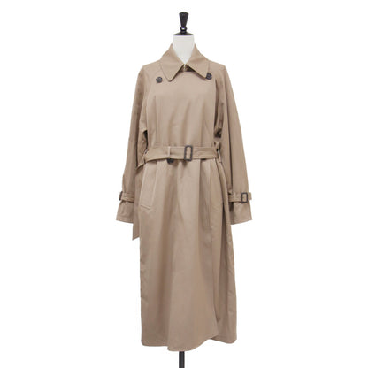 24秋冬 GABARDINE トレンチコート / ロング オーバーサイズ ギャバジン ウール