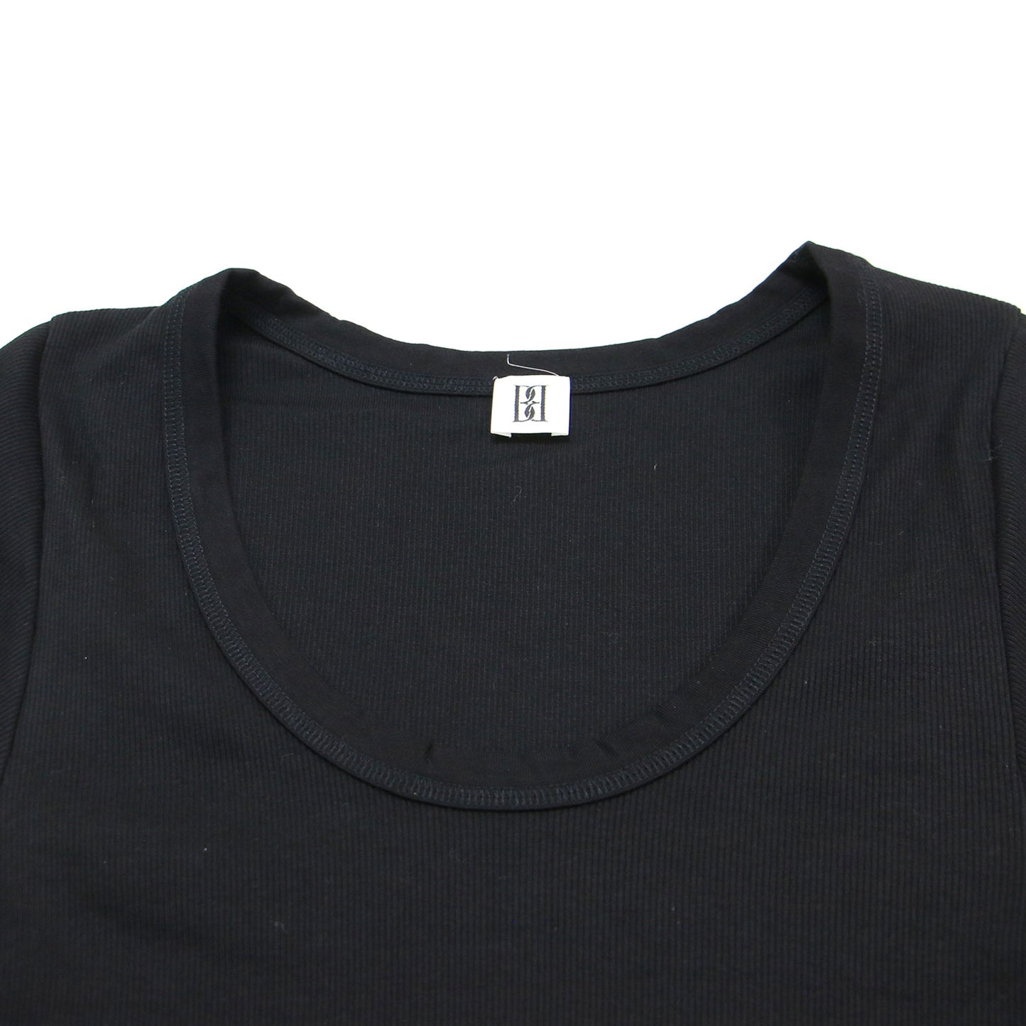 25春夏 LUNAI Uネック 半袖 Tシャツ / カットソー プルオーバー ワイドスリーブ リブ コットン