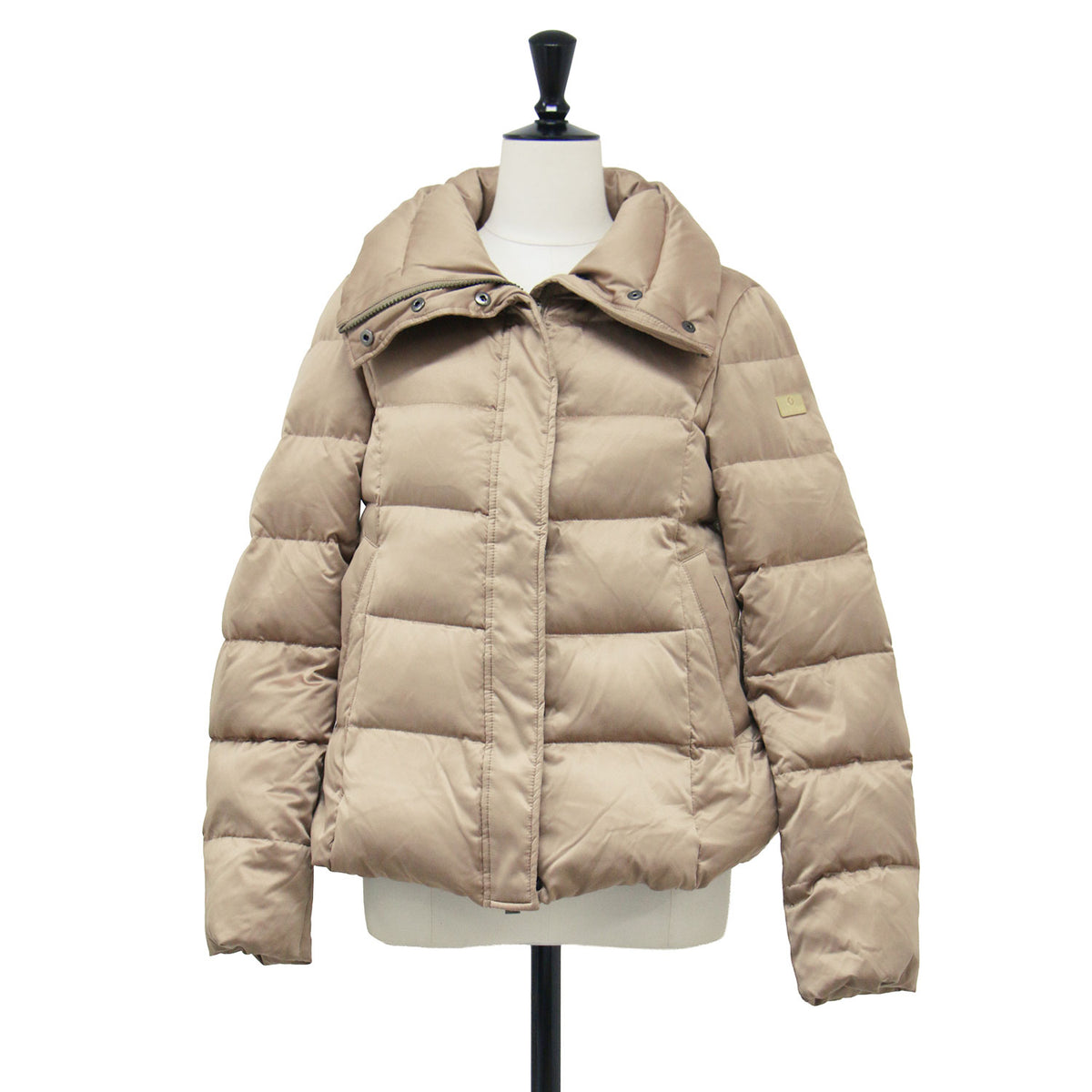 ショート Aライン ダウン ジャケット FAV-4039 / コート スタンドカラー ビッグカラー
