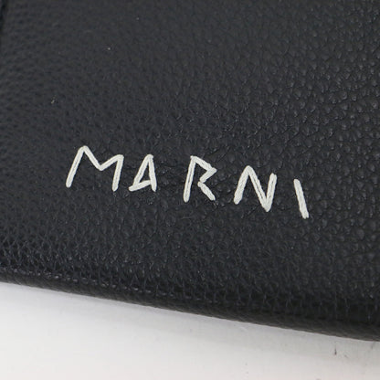 レザー ロゴ刺繍 ジップ アラウンドウォレット / MENDING HAND STITCH 財布 コインケース L字ファスナー