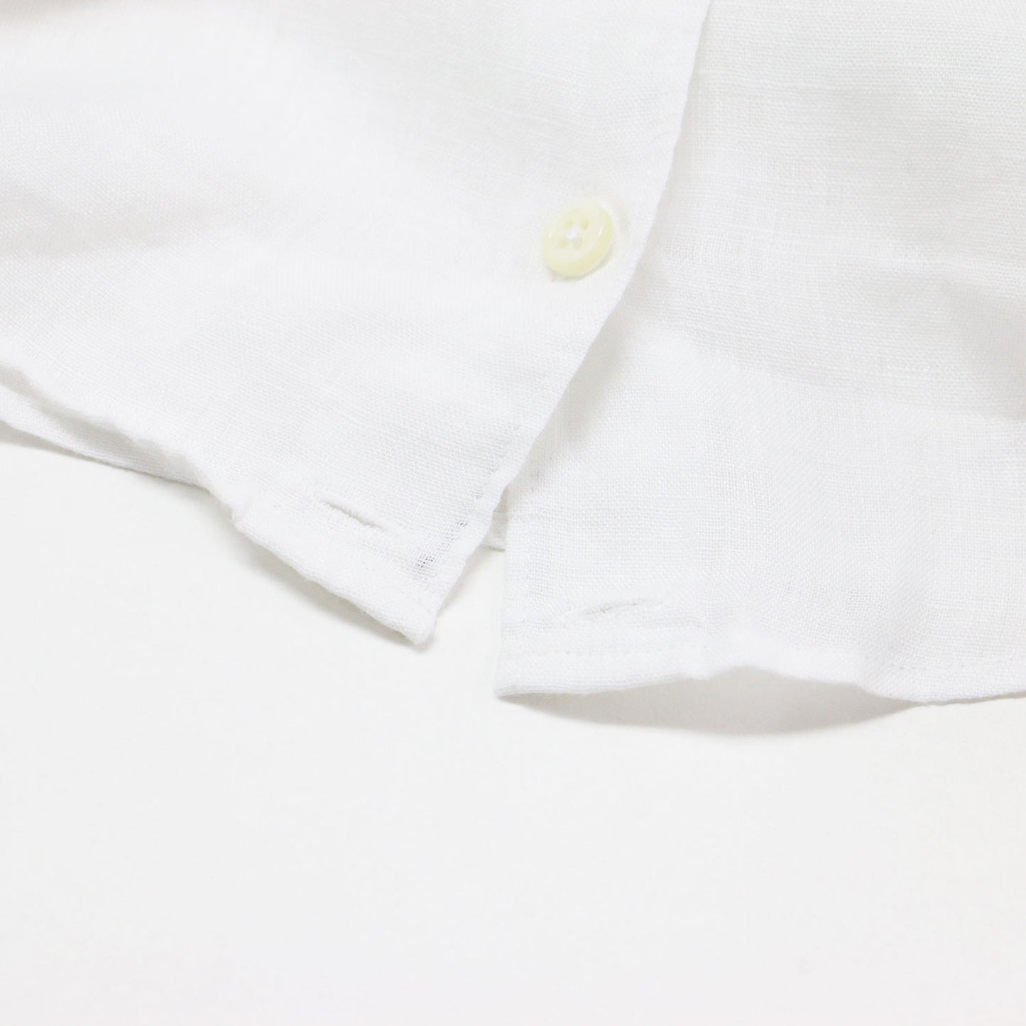 25春夏 LINEN WASH CACHE シャツ / 長袖 レギュラーカラー オーバーサイズ カシュクール リネン