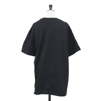 Y's 23秋冬 MAX VADUKUL プリント 半袖 Tシャツ / カットソー ハーフスリーブ クルーネック コットン
