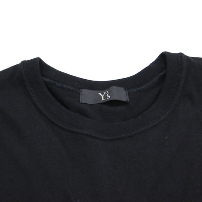 Y's 23秋冬 MAX VADUKUL プリント 半袖 Tシャツ / カットソー ハーフスリーブ クルーネック コットン