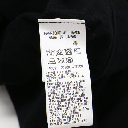Y's 23秋冬 MAX VADUKUL プリント 半袖 Tシャツ / カットソー ハーフスリーブ クルーネック コットン