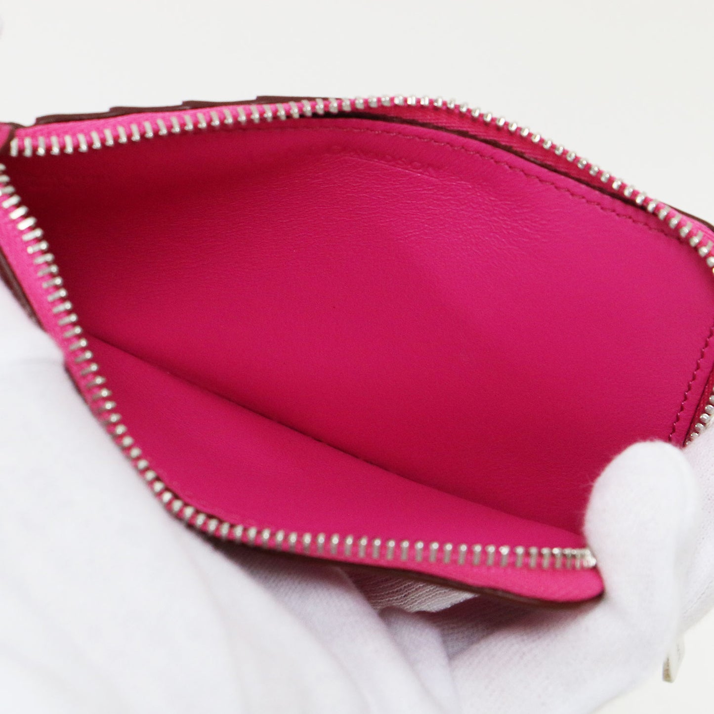ジップ カード ホルダー / ZIP CARD HOLDER カードケース フラグメントケース L字ファスナー レザー
