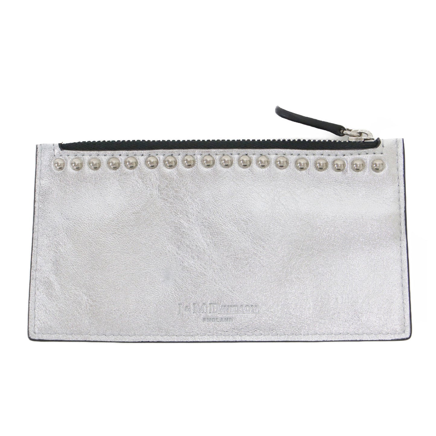 スタッズ キーポーチ / POUCH WITH STUDS キーケース メタリック レザー