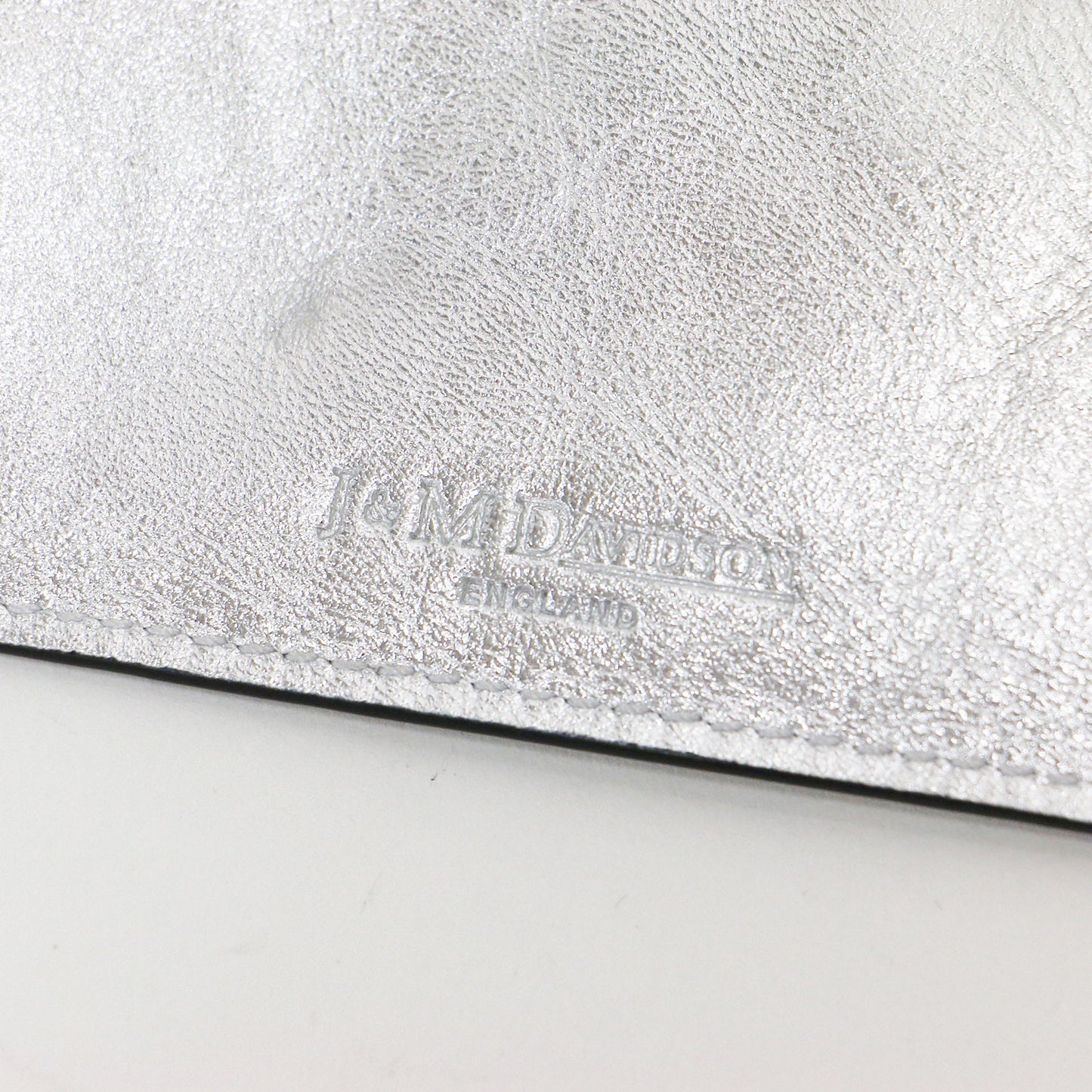 スタッズ キーポーチ / POUCH WITH STUDS キーケース メタリック レザー