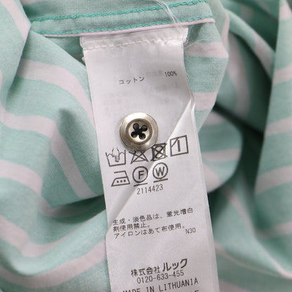 Jokapoika ストライプ 長袖 シャツ / レギュラーカラー オーバーサイズ コットン
