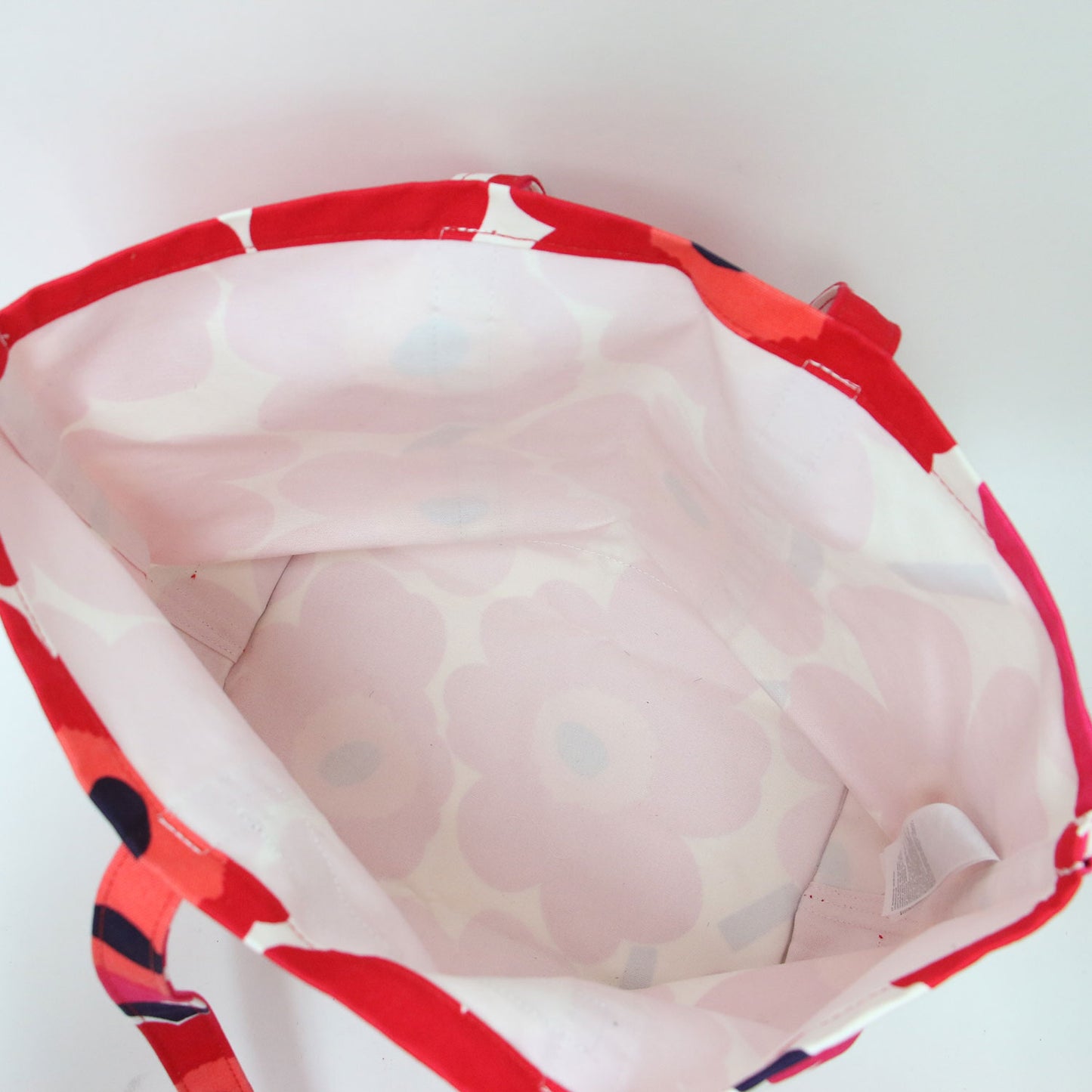 Pieni Unikko Peruskassi WX トートバッグ / ショルダーバッグ 肩掛け 花柄 キャンバス コットン
