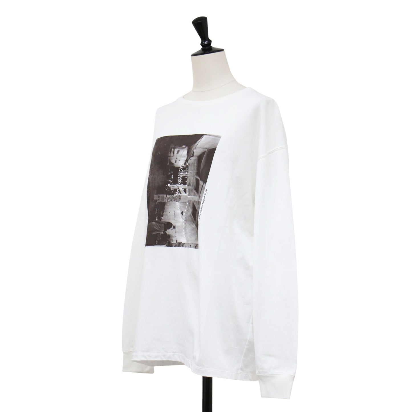 25秋冬 journey graphic long Tシャツ / カットソー プルオーバー 長袖 クルーネック グラフィック プリント コットン