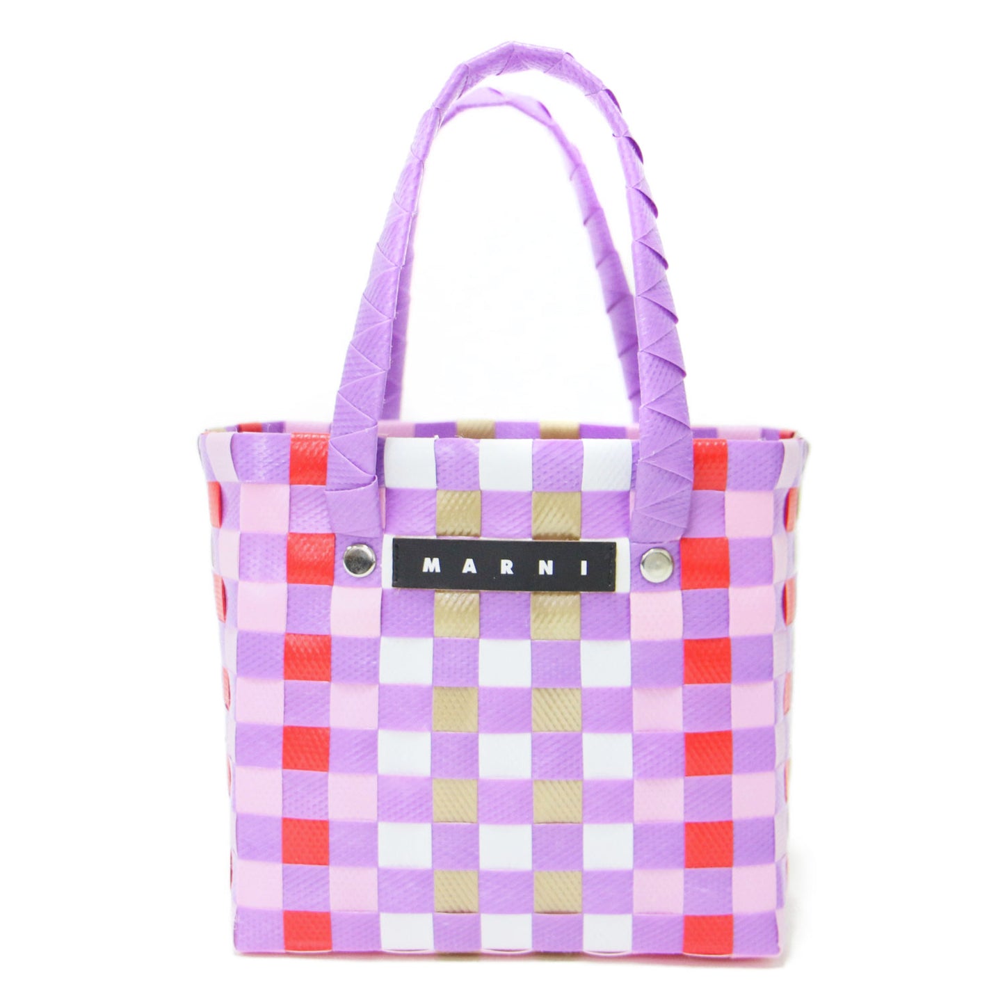 KIDS かごバッグ	/ MICRO BASKET BAG BORSA ハンドバッグ トート バスケット ロゴ