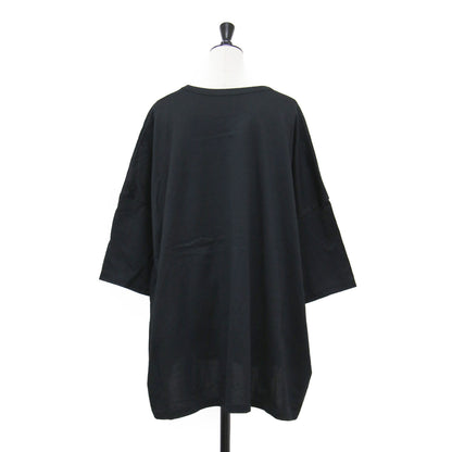 Y's プリント ハーフスリーブ Tシャツ YN-T08-962 / カットソー クルーネック ワイド コットン