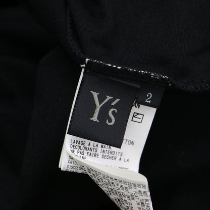 Y's プリント ハーフスリーブ Tシャツ YN-T08-962 / カットソー クルーネック ワイド コットン