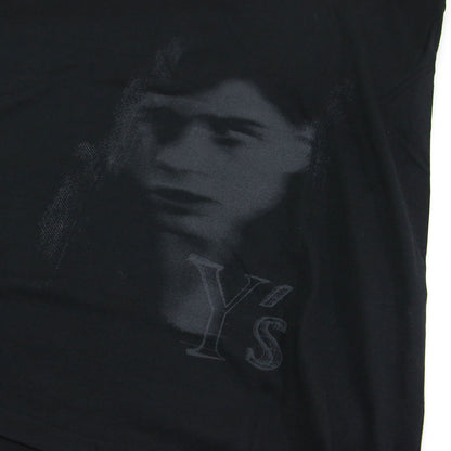 Y's プリント ハーフスリーブ Tシャツ YN-T08-962 / カットソー クルーネック ワイド コットン