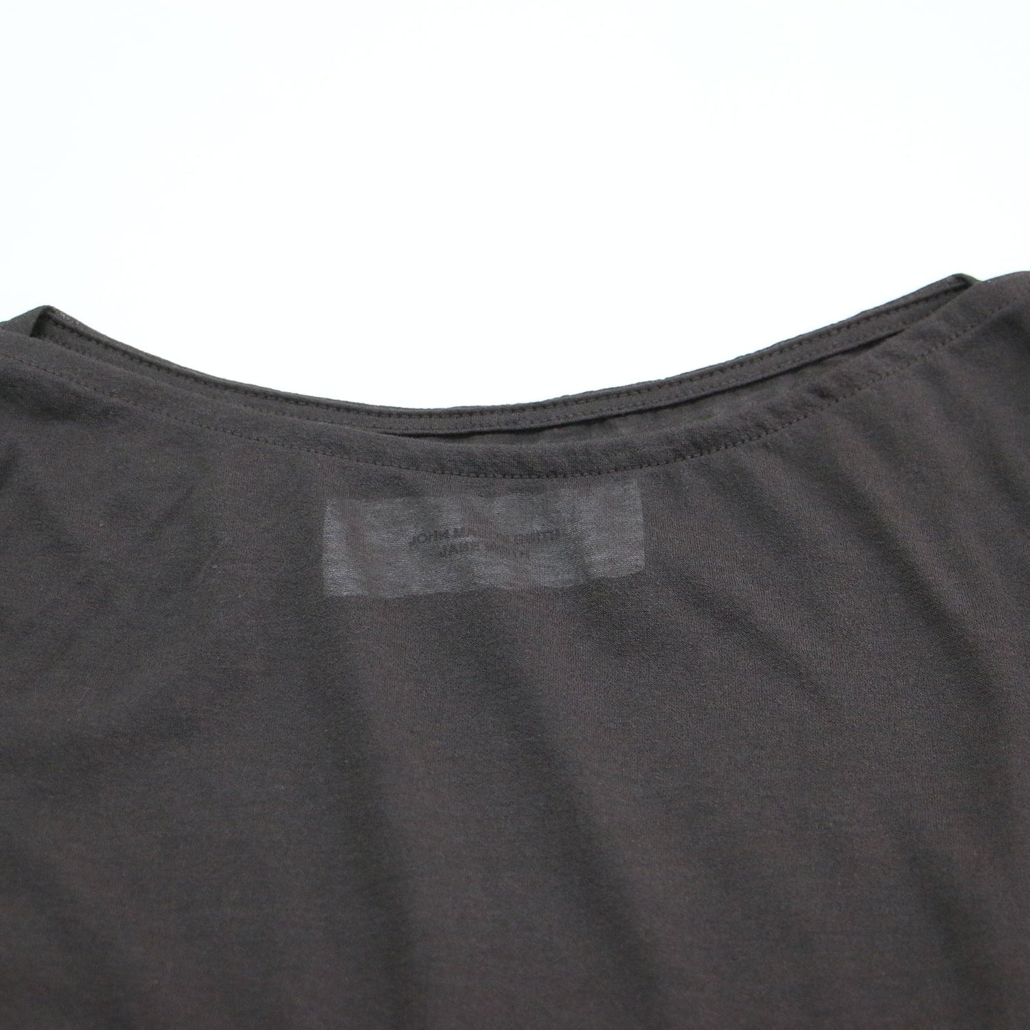 コットン シアー ボートネック プルオーバー / COTTON SHEER BOAT NECK PULLOVER カットソー 長袖