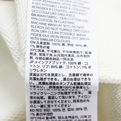 26春夏 コットン ロゴ 刺繍 スウェットシャツ / Ami De Coeur スウェット 長袖 クルーネック ワイド ドロップショルダー