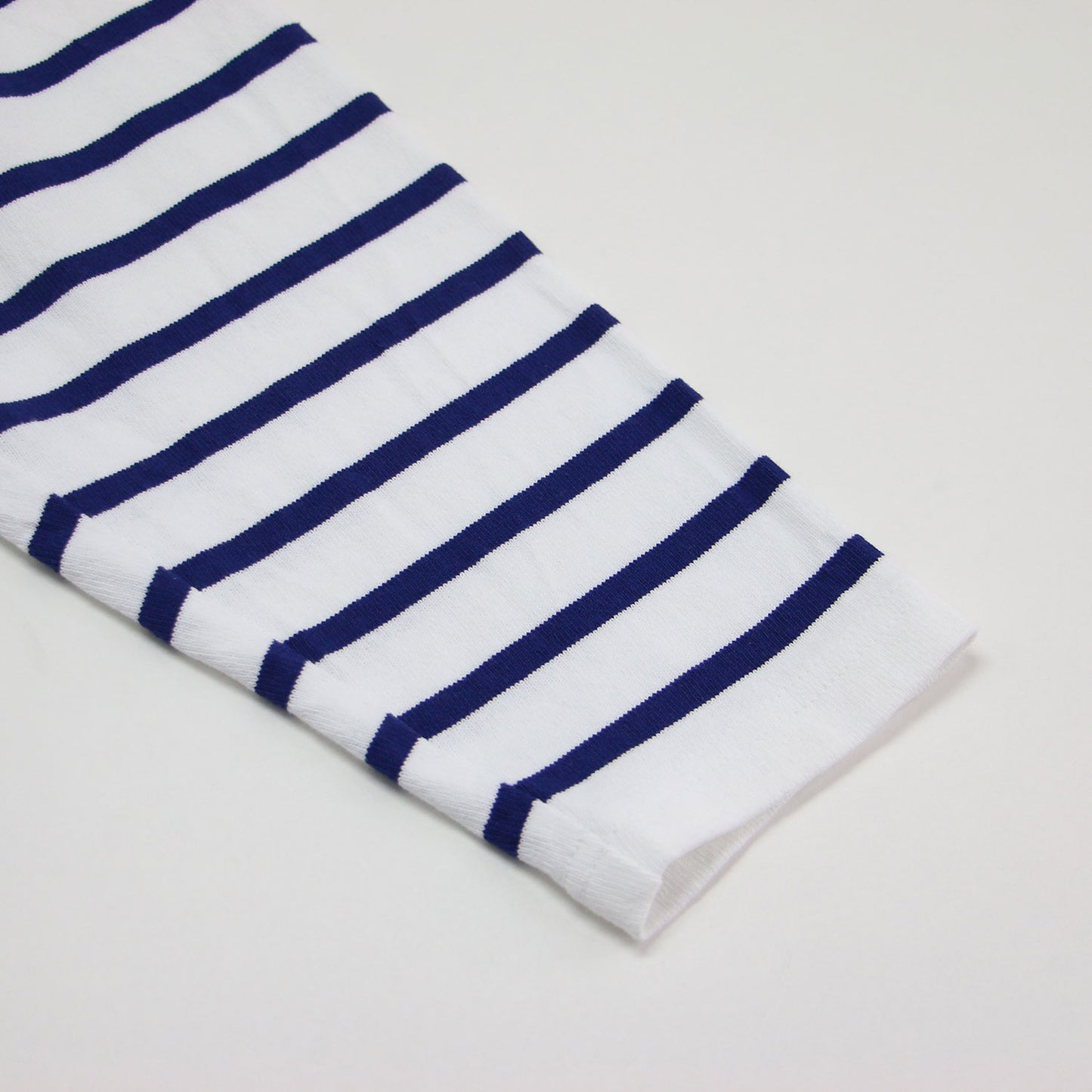 25秋冬 ヘンリーネック ボーダー プルオーバー / WIDE HENRY NECK BORDER TOPS 長袖 ワイド ドロップショルダー コットン