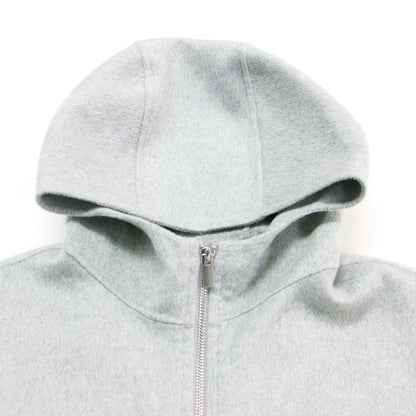 25秋冬 ダブルフェイス ジップアップ ベスト / New Divide GC Zip Up Vest ジレ ノースリーブ ミドル丈 ハイネック メタルジップ ウール カシミヤ