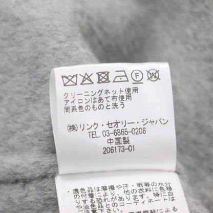 25秋冬 ダブルフェイス ジップアップ ベスト / New Divide GC Zip Up Vest ジレ ノースリーブ ミドル丈 ハイネック メタルジップ ウール カシミヤ