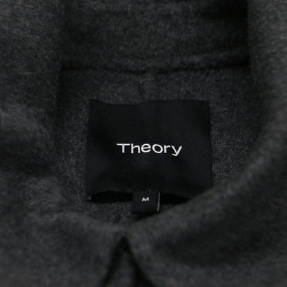 25秋冬 ベルト付き リバーコート / New Divide GC Trench Coat ロング丈 ダブルフェイス Iライン スリット ウール カシミヤ
